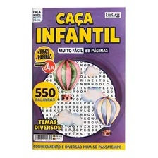 Kit 5 Revistas Passatempo Infantis Caça Palavras Cruzadas Foto mini 2