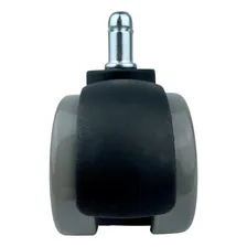 Kit 5 Rodizios Girat贸rios Anti-risco Para Cadeira Escrit贸rio Rod铆zio Anti Risco PU Cadeira Girat贸ria Fercrissul Foto mini 4