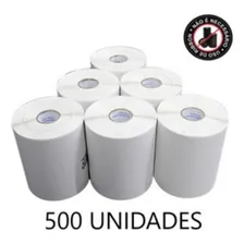 Kit 5 Rolo Com 500 Etiqueta Térmica Adesiva 10x15 Cm- Bobina Foto mini  3