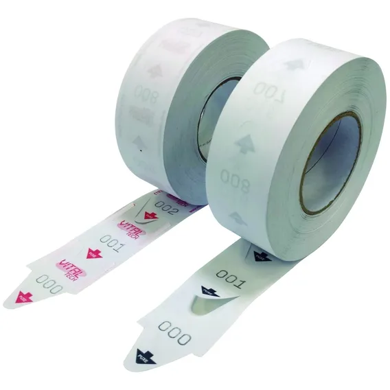 Kit 5 Rolos C/ 2000 Senhas Numeradas 000-999 Dispenser Senha Foto 1
