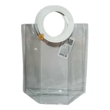 Kit 5 Sacolas Transparente Com Alça Bolsa Presente Lembrança Foto mini 3