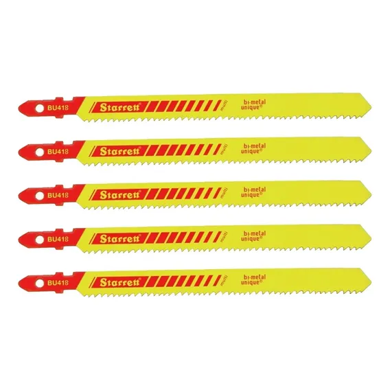 Kit 5 Serra Tico Tico Bu418 Mult 18d Starrett Foto 1