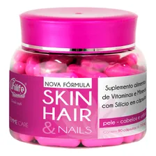 Kit 5 Skin Hair E Nails Femme Care Unilife Colágeno Pote 90 Cápsulas Foto mini 2