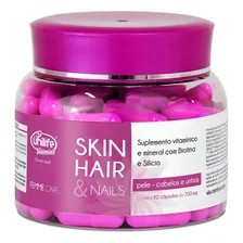 Kit 5 Skin Hair E Nails Femme Care Unilife Colágeno Pote 90 Cápsulas Foto mini 3