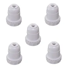 Kit 5 Soquete/bocal Pend. Abajur Branco E27 250v Decorlux Foto  mini 1