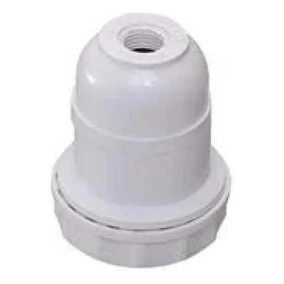 Kit 5 Soquete/bocal Pendente Abajur Branco E27 250v Decorlux Foto 1