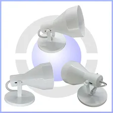 Kit 5 Spot De Sobrepor Iluminação Moderna Par30 Pt/bco/esc Cor Branco 127/220V Foto  mini 1