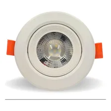 Kit 5 Spot Dicroica Redondo Direcionável Led Smd 5w Quente Foto mini 1