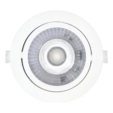 Kit 5 Spot Led 12w 4000k Branco Neutro Redondo Direcionavel Foto  mini 1