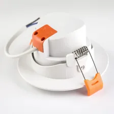 Kit 5 Spot Led Dicróica Embutir Redondo 12w Branco Frio Estrutura Branco-frio 110v/220v Foto mini  3