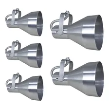 Kit 5 Spot Trilho Perfilado Eletrocalha Aluminio Led Par30 Estrutura Prateado 110v/220v Foto mini 1