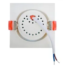 Kit 5 Spots Led 5w Mr16 Quadrado Embutir Direcionável 3000k Cor Branco Foto mini 3