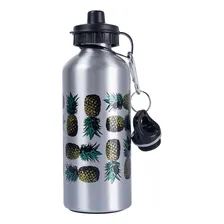 Kit 5 Squeeze De Alumínio Prata Com 2 Bicos Para Sublimação 600ml Cor Cinza Foto mini 3