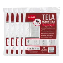 Kit 5 Telas Mosquiteiras 1,3 X 1,5m Contra Insetos Janela Foto mini 1