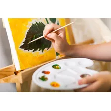 Kit 5 Telas Pintura 20x40 Para Tinta OlĂ©o, Guache, AcrĂlica Foto mini 4