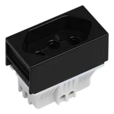 Kit 5 Tomada Elétrica Preta 2p+t 20a 250v Placa 4x2 Ilumi Foto mini 4