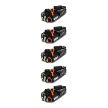 Kit 5 Toner Compatível Ce285a 285a P1102 P1102w M1132 M1212 Tinta Preto Foto  mini 1