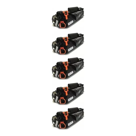 Kit 5 Toner Compatível Ce285a 285a P1102 P1102w M1132 M1212 Tinta Preto Foto 1