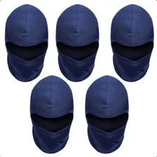 Kit 5 Touca Ninja Balaclava Helanca Azul Frigorifico Ca44963 Foto  mini 1