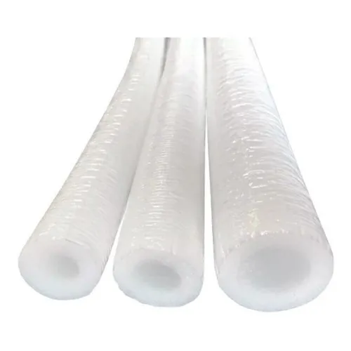 Kit 5 Tubo Esponjoso Isolante Blindado 1/2 10mm Epex Branco Foto 1
