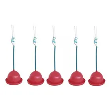 Kit 5 Unidades Bebedouro Frango Aves Pendular Automatico Foto mini 4