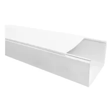 Kit 5 unidades canaleta pvc alta densidade 110x80mm Hellermann Foto mini 2