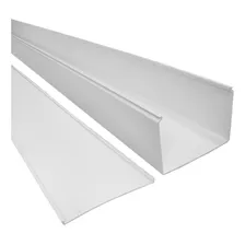 Kit 5 unidades canaleta pvc alta densidade 110x80mm Hellermann Foto mini 3