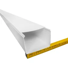 Kit 5 unidades canaleta pvc alta densidade 110x80mm Hellermann Foto mini 1