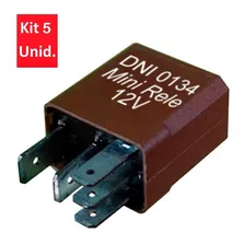 Kit 5 Unidades - MĂni RelĂ© Auxiliar - 12v - 40/30a - Dni 0134 Foto mini 4