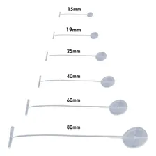 Kit 5 Unidades - Pino Fix Pin 40mm Cor Branco Fix Pin 40mm Foto mini 3