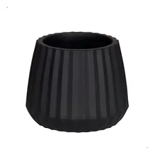 Kit 5 Vasos Cachepotwave Preto Foto mini 2