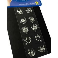 Kit 50 Adesivos Unhas Strass Nail, Artesanal, Branquinho Foto mini  3