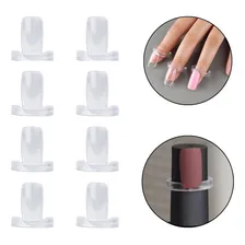 Kit 50 Anéis Transparente Mostruário Esmalte Unhas Expositor Foto  mini 1