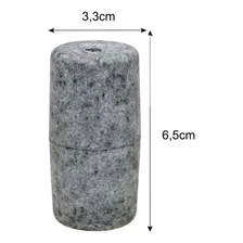 Kit 50 Boias Isopor P/ Rede Pesca Tamanho N4 3,3x6,5cm Rolha Foto mini 3