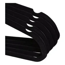 Kit 50 Cabides De Veludo 45cm Resistente Ultra Slim Moda Foto mini  2