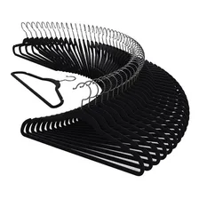 Kit 50 Cabides De Veludo 45cm Resistente Ultra Slim Moda Foto  mini 1