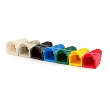Kit 50 Capas Para Conector Rj45 - A Cor ! Cor Mistas Foto  mini 1