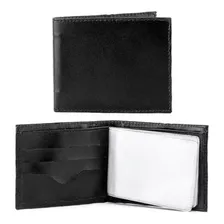 Kit 50 Carteira Masculina Couro Ecologico Slim Neway Cor Preto Foto mini 3