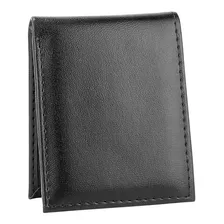 Kit 50 Carteira Masculina Couro Ecologico Slim Neway Cor Preto Foto mini 1