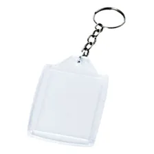 Kit 50 - Chaveirinho Acrílico 3 X 4 Para Personalizar Cor Transparente Foto mini  3