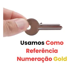 Kit 50 Chaves Jas Yale Para Chaveiro Ganhe Cor Prateado Foto mini 4