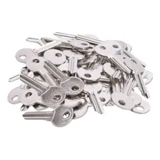 Kit 50 Chaves Jas Yale Para Chaveiro Ganhe Cor Prateado Foto mini 1
