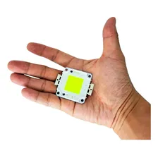 Kit 50 Chip Slim Led 50w Verde Reposição Refletores Foto mini  2