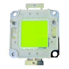 Kit 50 Chip Slim Led 50w Verde Reposição Refletores Foto mini  3
