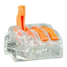 Kit 50 Conector Elétrico Emenda Rápida Derivação Borne 3 Fio Foto mini 2