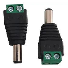 Kit 50 Conector Plug P4 Macho C Borne P Cftv Camera Fonte Foto mini 3
