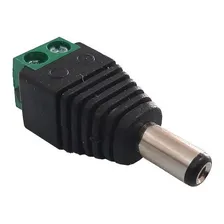 Kit 50 Conector Plug P4 Macho C Borne P Cftv Camera Fonte Foto mini 1