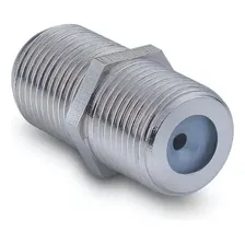 Kit 50 Conectores F Fêmea Fêmea Rg59 Rg6 Para Cabo Coaxial Foto  mini 1