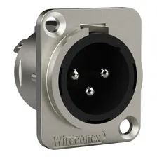 Kit 50 Conectores Xlr Macho Painel Wc 1033 Wireconex Foto mini  2