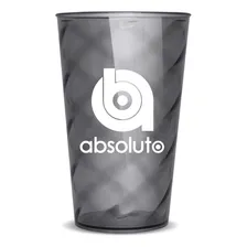 Kit 50 Copos Twister 500ml Em Acrílico Personalizados Cor Fumê Foto  mini 1